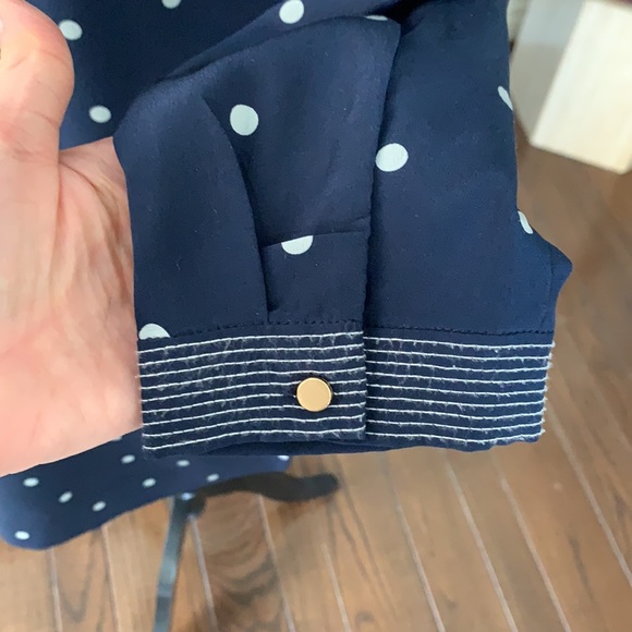 SILK DRESS JCREW💙🤍 - Picture 5 of 10